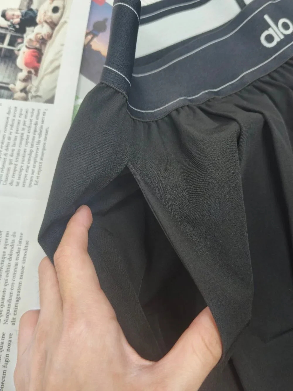 Women's Regular XS Alo Yoga Versatile Black Trouser 😉office, travel, daily🤩